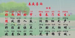 <b>春夜喜雨原文,拼音版,翻译及赏析</b>