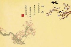 王维古诗《相思》原文、拼音版、注释、翻译及赏析
